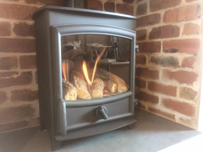 Old Gas Fire to Stunning New Gas Stove CRW Plumbing & Gas